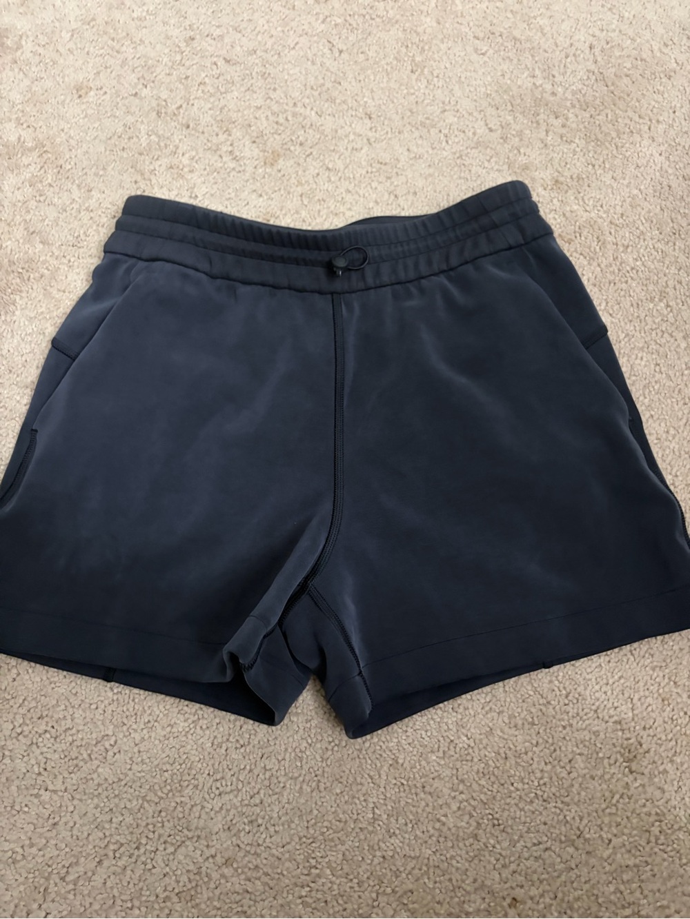 lululemon athletica Navy Blue Athletic Lounge Shorts